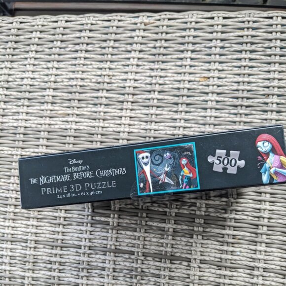 Perfect Gift! Disney Tim Burton's The Nightmare Before Christmas 3D Puzzle 500p - Picture 4 of 9